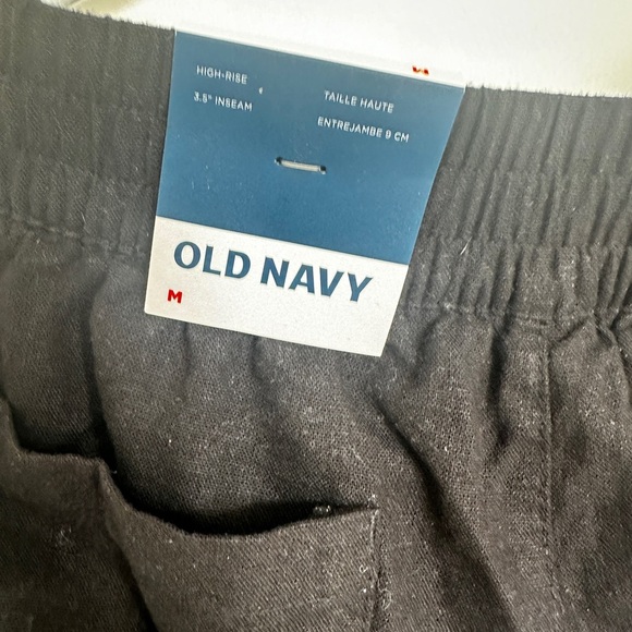 Old Navy Black Athletic Shorts Lightweight Elastic Waist - Picture 4 of 4